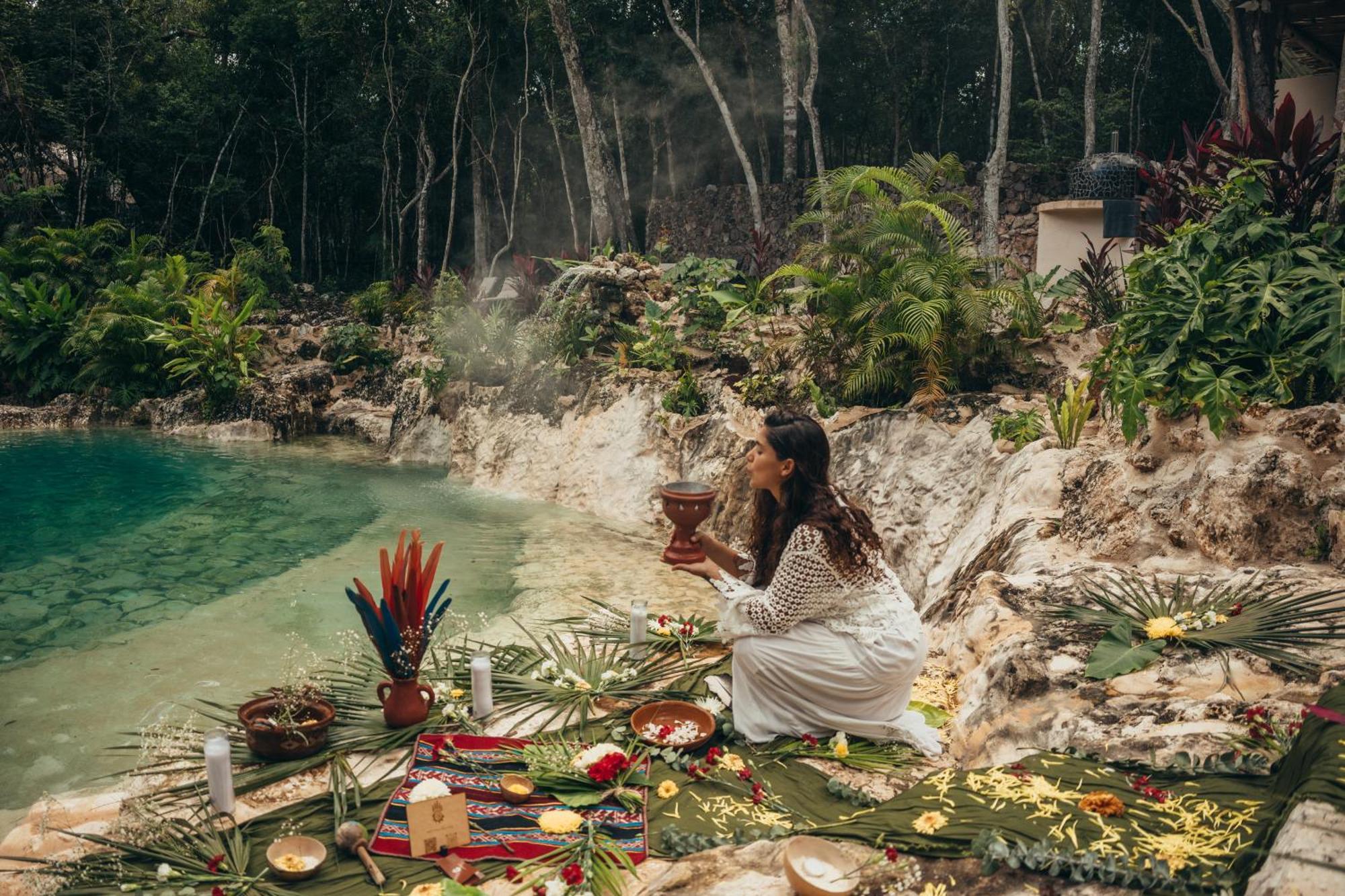 Amaite Retreat Tulum Hotell Macario Gomez Eksteriør bilde